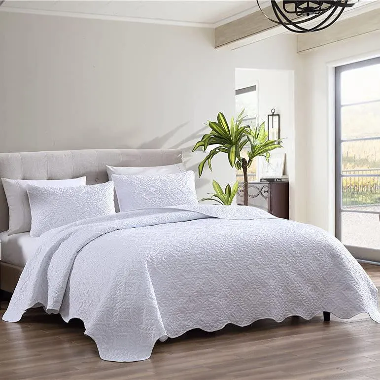 3-Piece: Ivy Bedspread Quilt Set