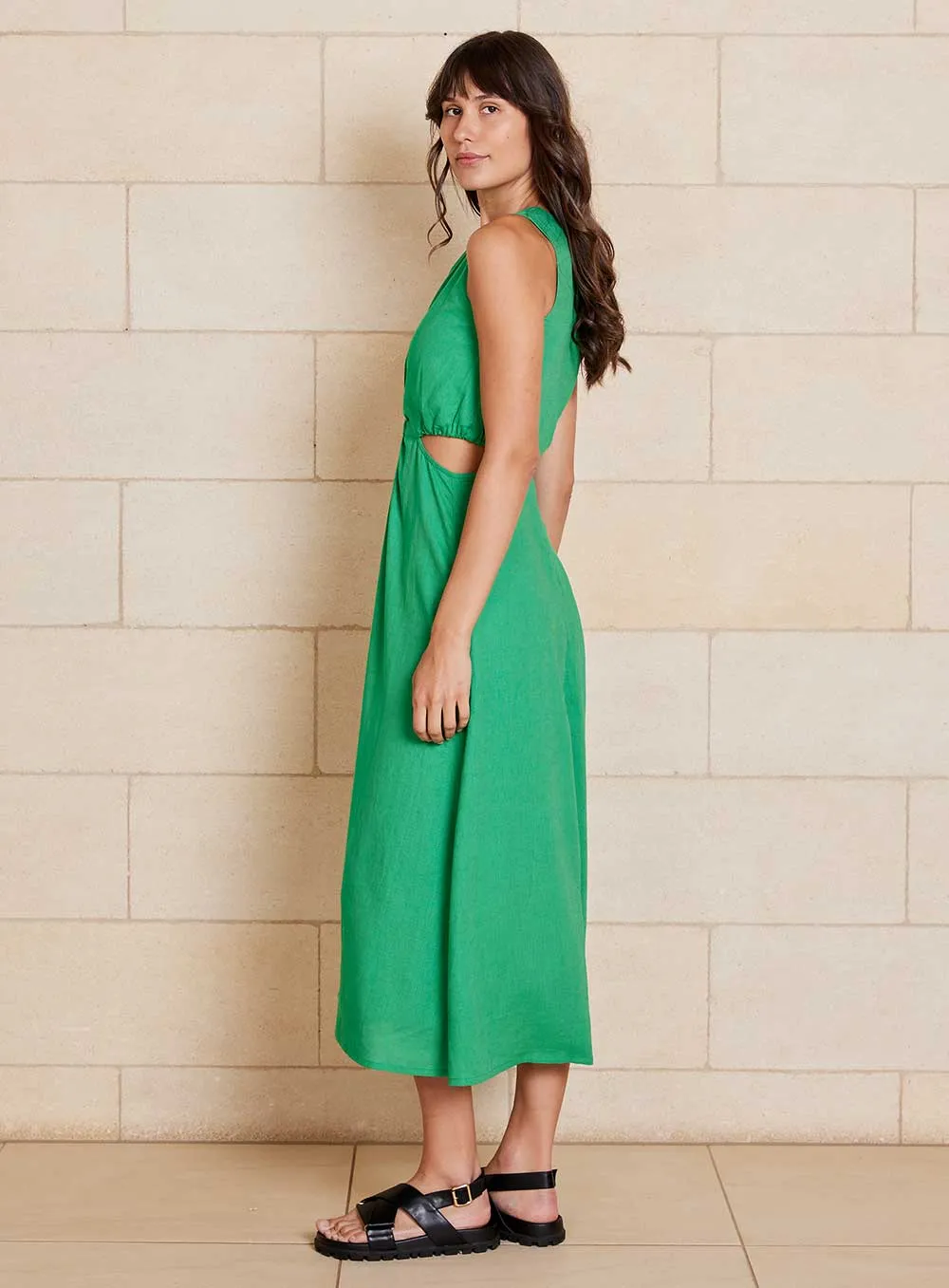 Bella Dress-GREEN