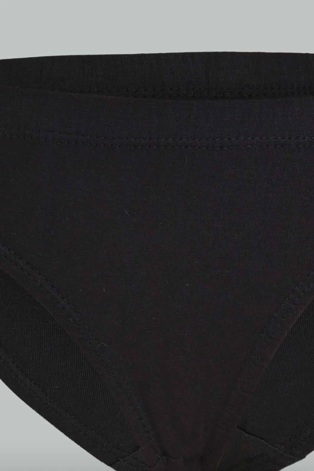 Boys Grey And Black Boxer Short Set (5 Piece)