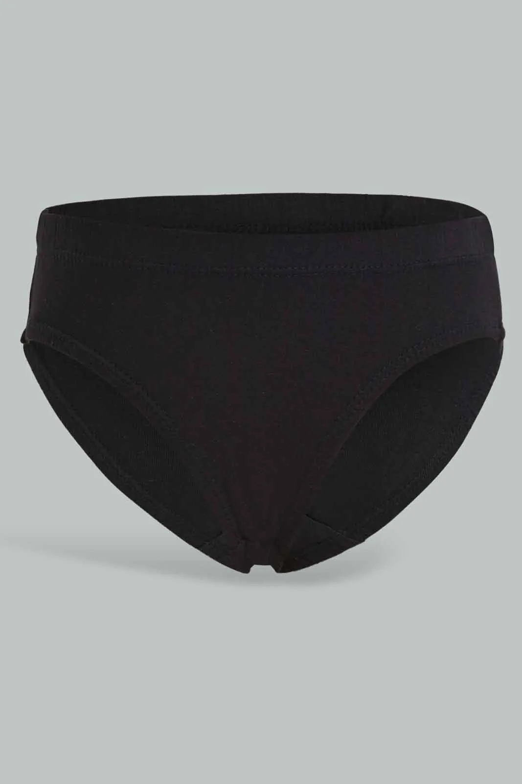Boys Grey And Black Boxer Short Set (5 Piece)