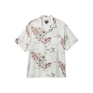 Bunker Slub S/S Woven Off White/ Map