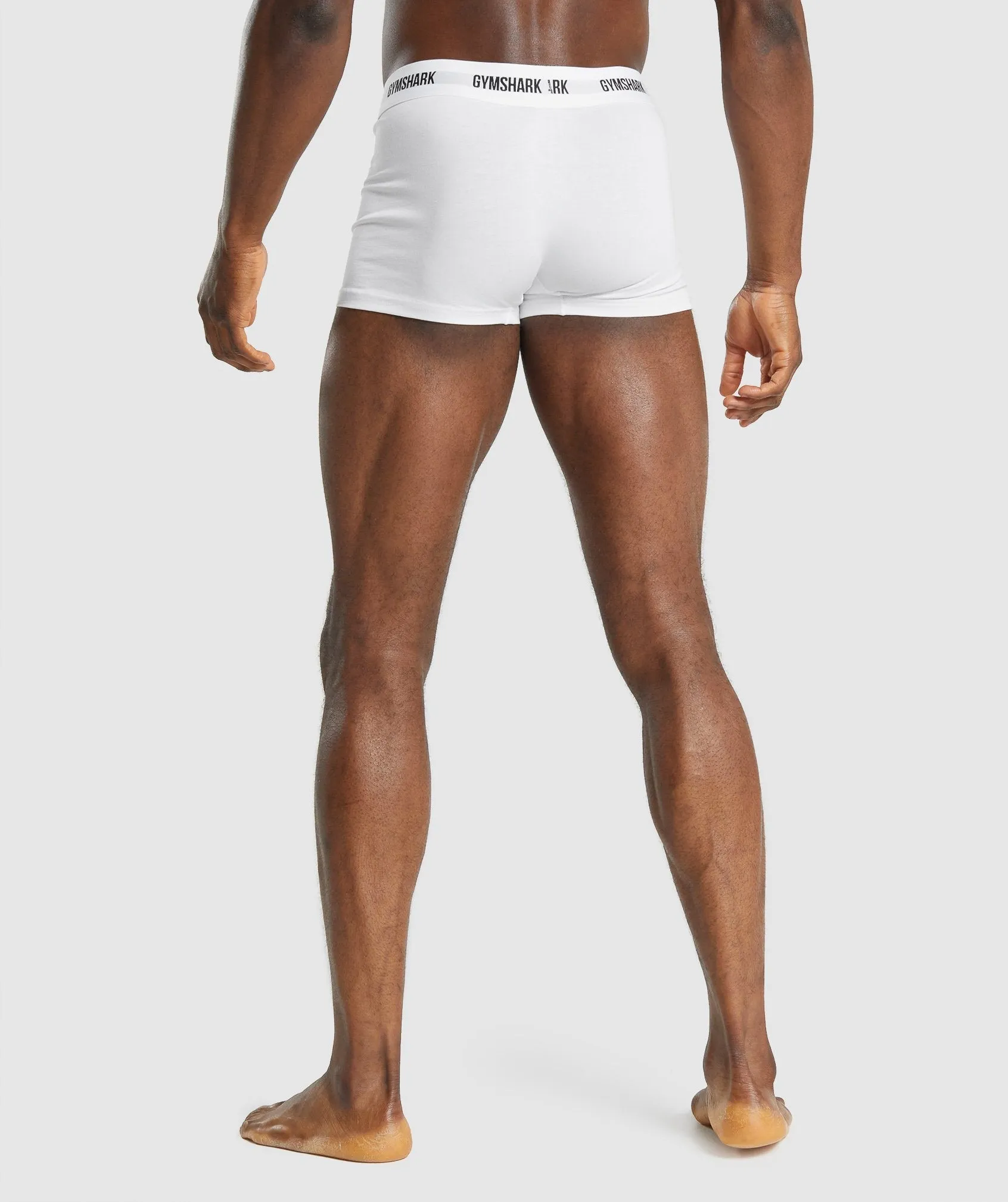 Gymshark Trunk 2pk - White
