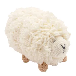 Handmade Crochet Doll: Mrs. Shilly the Sheep