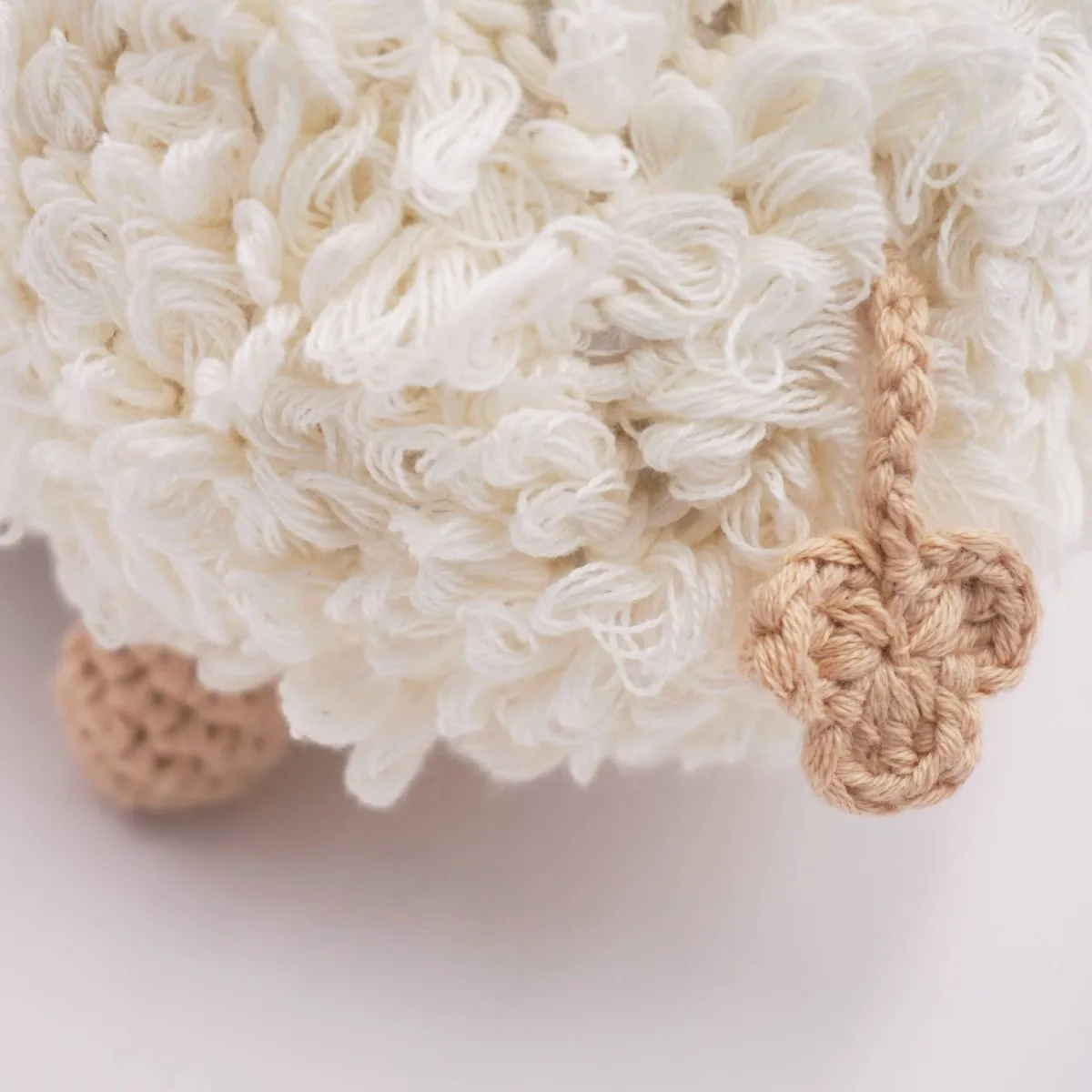 Handmade Crochet Doll: Mrs. Shilly the Sheep