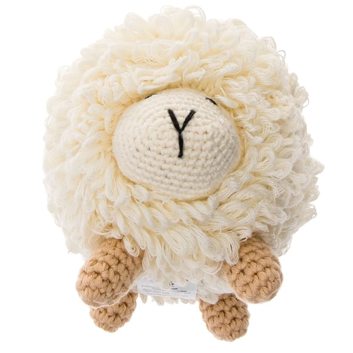 Handmade Crochet Doll: Mrs. Shilly the Sheep