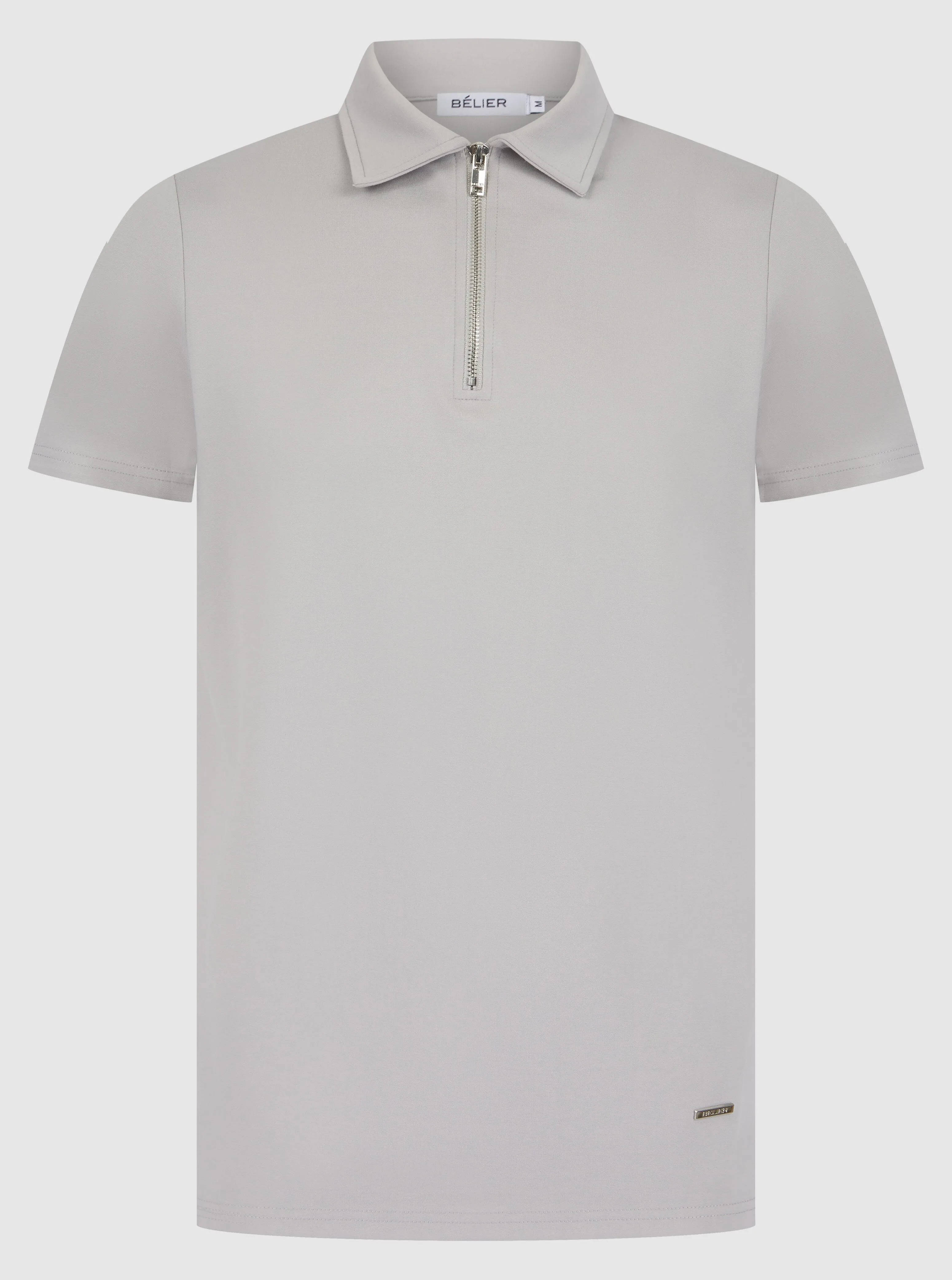 Pebble Premium S/S Zip Polo