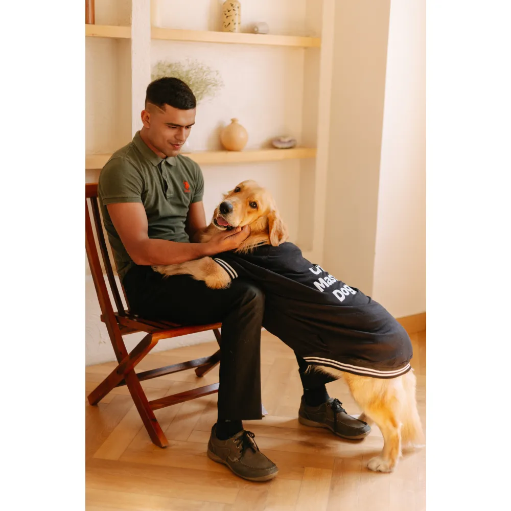 Pet Set Go Crime Master Sleevless T-shirt for Dogs (Black)
