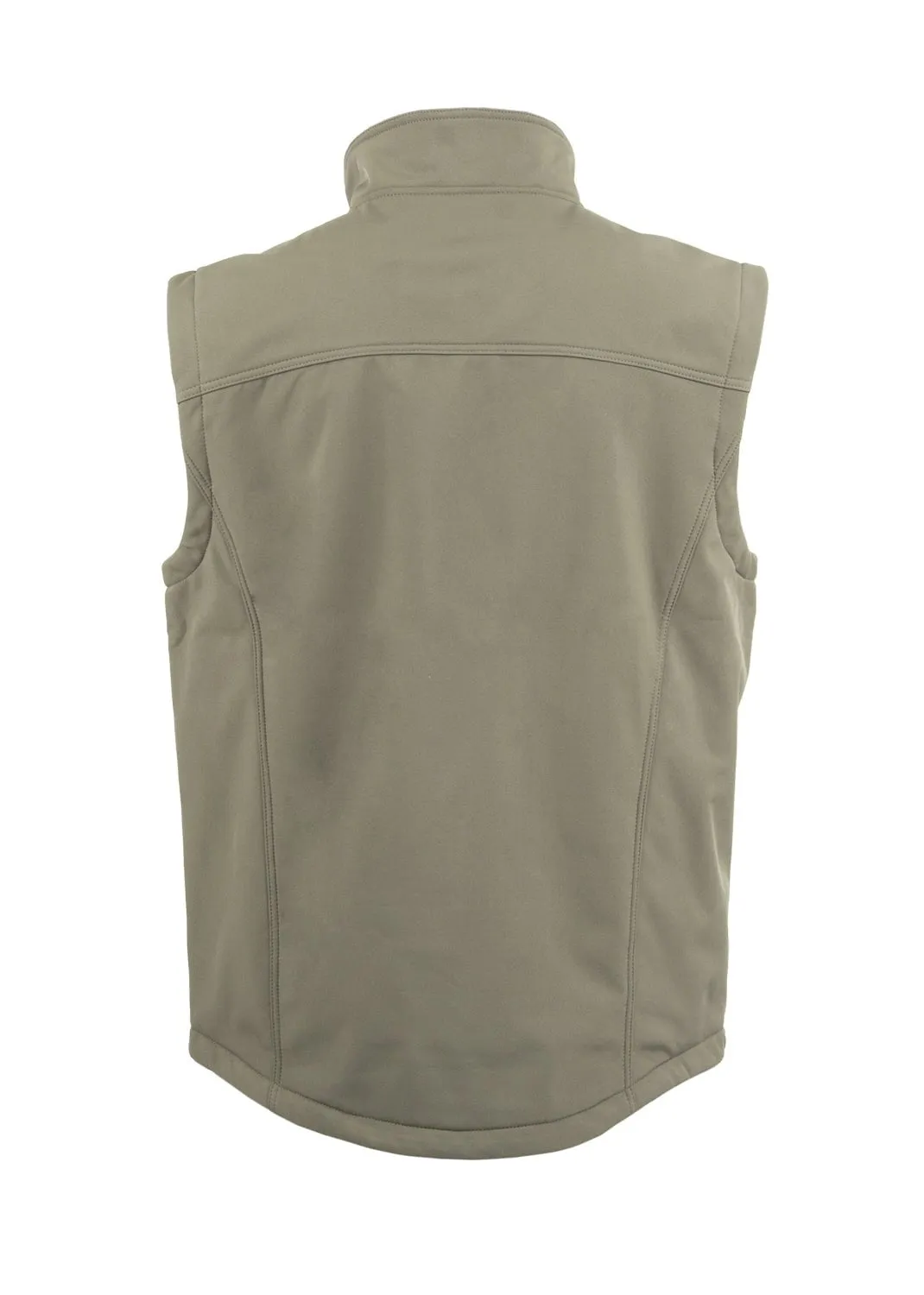 STS Ranchwear Mens Weston Olive Poly/Spandex Softshell Vest
