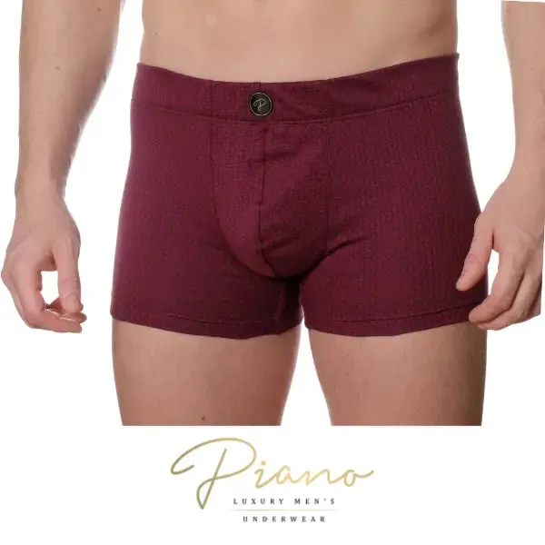 The Ambassador - burgundy boxer briefs